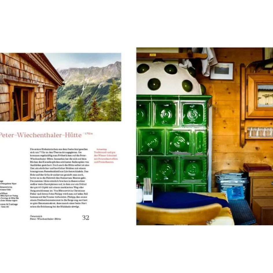 Rund Ums Bergsteigen|Outdoor-Sachbücher Und Naturwissen^UNSERE SCHÖNSTEN HÜTTEN - Sachbuch