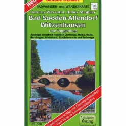 Fahrradkarten|Wanderkarten Und Winterkarten^UNTERES WERRATAL, BAD SOODEN-ALLENDORF - Wanderkarte