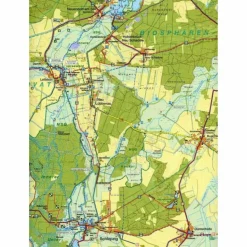 New UNTERSPREEWALD 1 : 35 000 Fahrradkarten|Gewässerkarten
