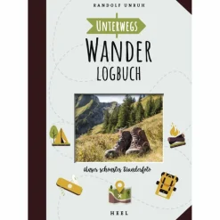 Schreibwaren|Wanderratgeber^UNTERWEGS: WANDER-LOGBUCH - Tagebuch