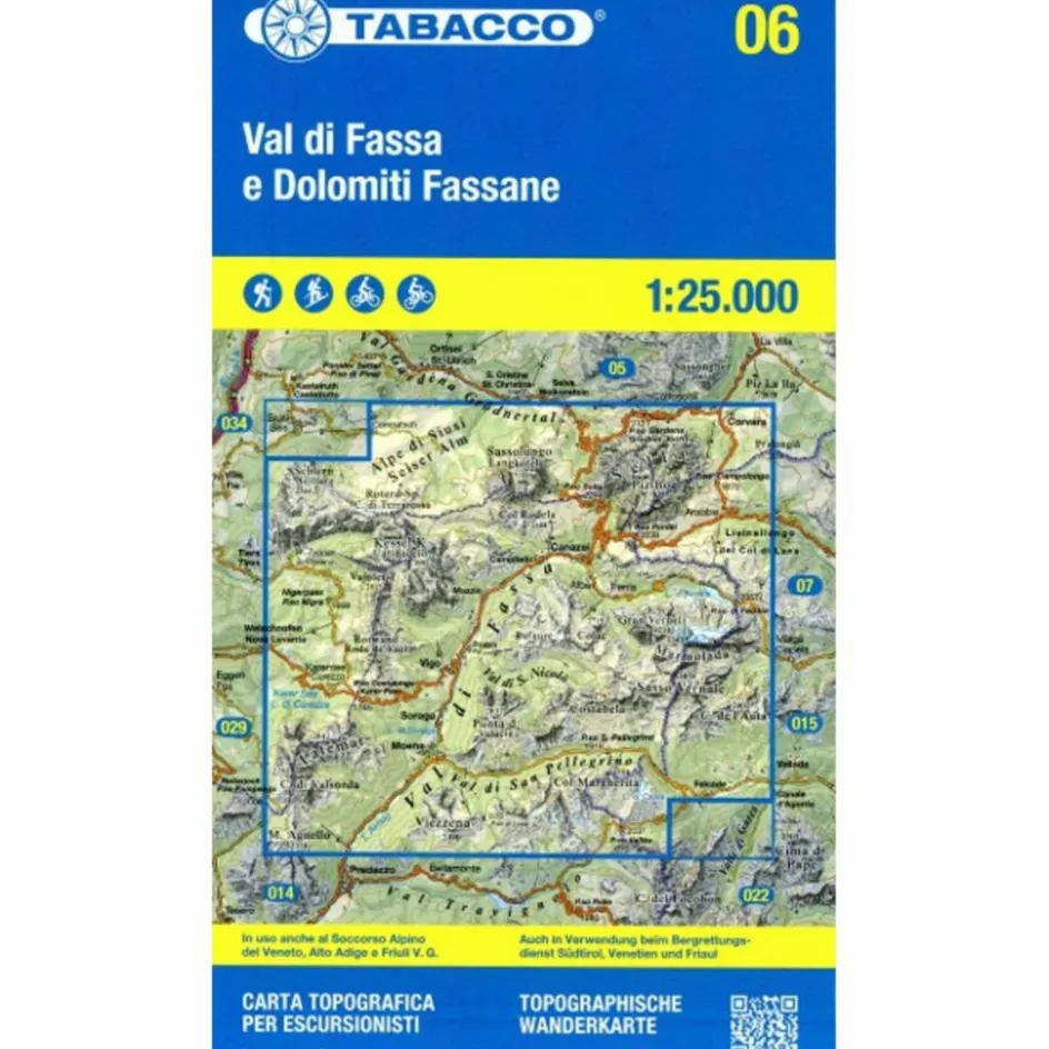Discount VAL DI FASSA E DOLOMITI FASSANE 1:25 000 Wanderkarten Und Winterkarten|Wanderkarten Und Winterkarten