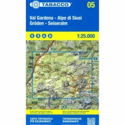 Discount VAL GARDENA- ALPE DI SIUSI- GRÖDEN - SEISERALM 1:25 000 Wanderkarten Und Winterkarten|Wanderkarten Und Winterkarten