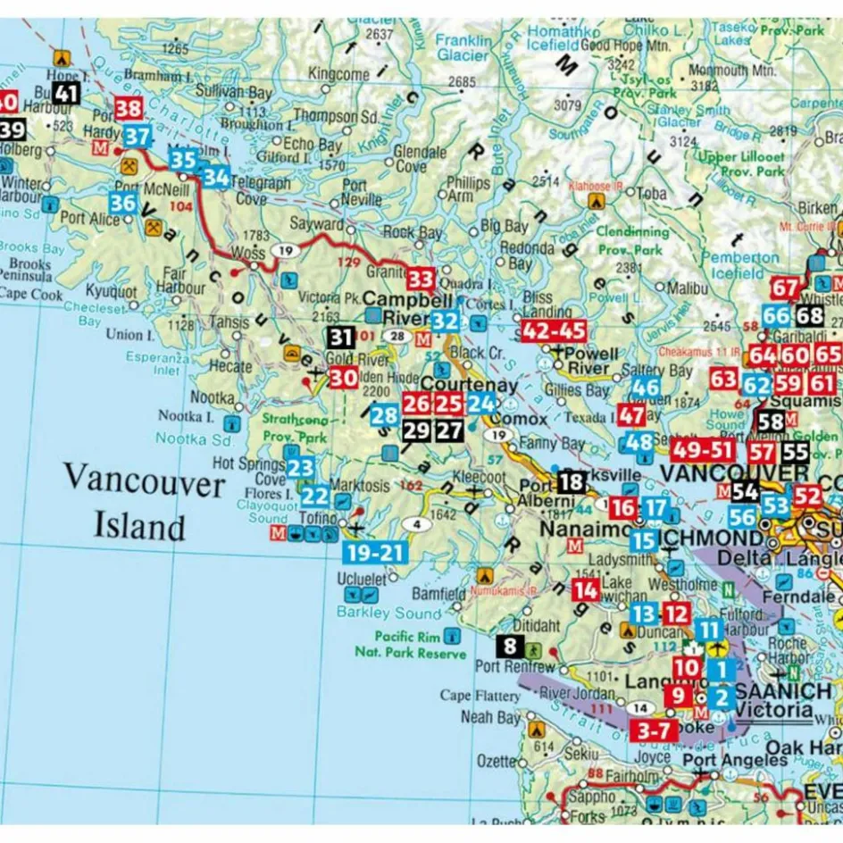 Sale VANCOUVER ISLAND - Reiseführer Reiseführer Nordamerika