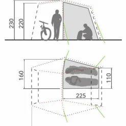 Vaude Zeltzubehör^DRIVE VAN INNERTENT - Zeltzubehör