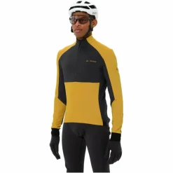 Herren Vaude Outdoorjacken|Shirts Und Tops^KURO HALFZIP LS TRICOT Herren - Fahrradtrikot