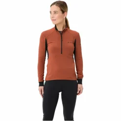 Hot KURO HALFZIP LS TRICOT Damen - Fahrradtrikot Damen Shirts Und Tops|Outdoorjacken