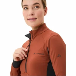 Hot KURO HALFZIP LS TRICOT Damen - Fahrradtrikot Damen Shirts Und Tops|Outdoorjacken