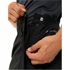 Herren Vaude Outdoorhosen^MEN'S YARAS RAIN ZIP PANTS IV Herren - Fahrradhose