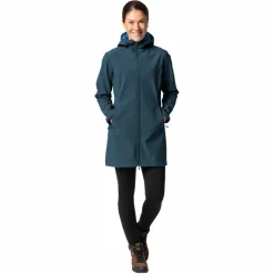 Damen Vaude Outdoorjacken^MOENA SOFTSHELL PARKA Damen - Softshelljacke