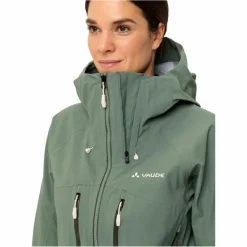 Damen Vaude Outdoorjacken^MONVISO 3L JACKET Damen - Hardshelljacke