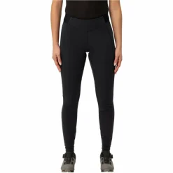 Damen Vaude Outdoorhosen^POSTA WARM TIGHTS II Damen - Fahrradhose
