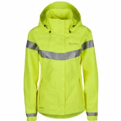 Damen Vaude Reflektierendes Zubehör|Outdoorjacken^WOMEN'S LUMINUM RAIN JACKET Damen - Fahrradjacke
