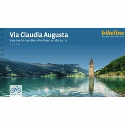 Radwanderführer Und Mountainbikeführer^VIA CLAUDIA AUGUSTA - Radwanderführer