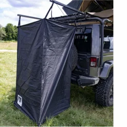 New DUSCHZELT MIT REGENHAUBE 100 CM - Zeltzubehör Autodachzelte Und Dachträger