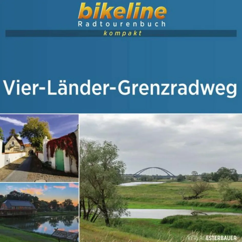Radwanderführer Und Mountainbikeführer^VIER-LÄNDER-GRENZRADWEG - Radwanderführer