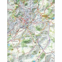 Fahrradkarten|Wanderkarten Und Winterkarten^VOGTLÄNDISCHE SCHWEIZ 1 : 35 000. WANDER - Wanderkarte