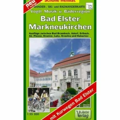 VOIGTLÄNDISCHE MUSIK- UND BÄDERREGION - Winterwanderkarte Fahrradkarten|Winterkarten