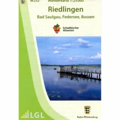Wanderkarten Und Winterkarten|Wanderkarten Und Winterkarten^W253 WANDERKARTE 1:25 000 RIEDLINGEN