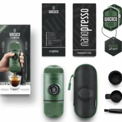 NANOPRESSO INKL. SCHUTZHÜLLE - MOSS GREEN - Kaffeepresse Kaffee Equipment