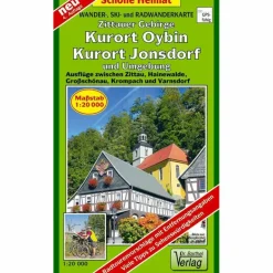 WANDER- UND RADWANDERKARTE ZITTAUER GEBIRGE Fahrradkarten|Wanderkarten Und Winterkarten