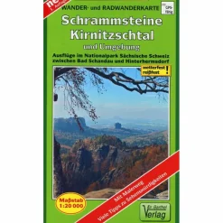 Fahrradkarten|Wanderkarten Und Winterkarten^WANDER- UND RADWANDERKARTE SCHRAMMSTEINE - Wanderkarte