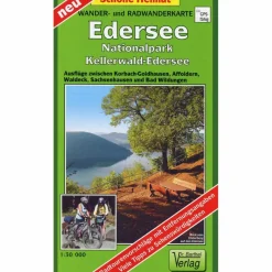 WANDER- UND RADWANDERKARTE EDERSEE, NATI - Wanderkarte Fahrradkarten|Wanderkarten Und Winterkarten