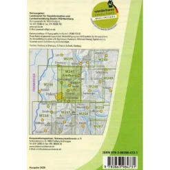 Best WANDERKARTE 1:25 000 FREIBURG IM BREISGAU Wanderkarten Und Winterkarten|Wanderkarten Und Winterkarten