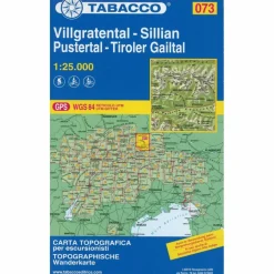 Wanderkarten Und Winterkarten|Wanderkarten Und Winterkarten^WANDERKARTE 73 VILLGRATENTAL-SILLIAN- PU - Wanderkarte