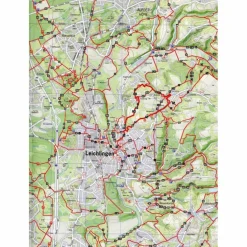 Wanderkarten Und Winterkarten|Wanderkarten Und Winterkarten^WANDERKARTE BERGISCHES LAND #2 1:25.000 - Wanderkarte