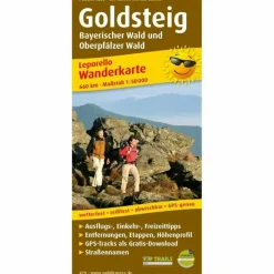 Wanderkarten Und Winterkarten|Wanderkarten Und Winterkarten^WANDERKARTE GOLDSTEIG 1 : 50 000 - Wanderkarte