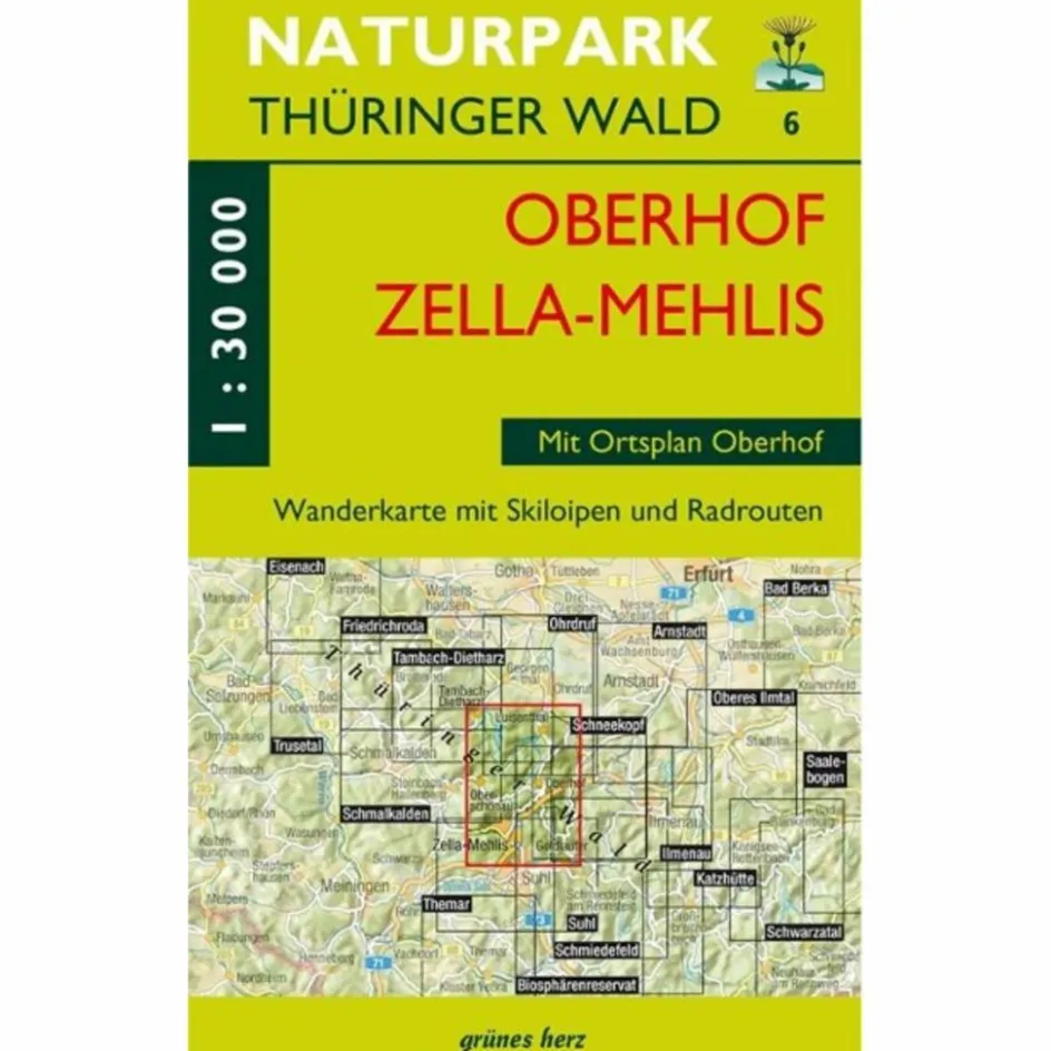 Wanderkarten Und Winterkarten|Wanderkarten Und Winterkarten^WANDERKARTE OBERHOF/ZELLA-MEHLIS