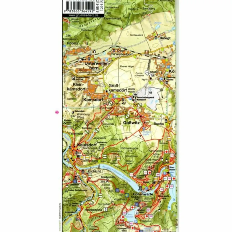 Sale WANDERKARTE SAALESTAUSEEN Wanderkarten Und Winterkarten|Wanderkarten Und Winterkarten