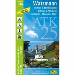 Wanderkarten Und Winterkarten|Wanderkarten Und Winterkarten^WATZMANN 1 : 25 000 - Wanderkarte