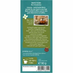 WELTPARTNER Verpflegung^MATE PURO KRÄUTERTEE BIO