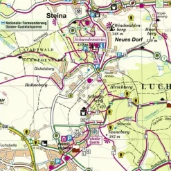 Wanderkarten Und Winterkarten|Wanderkarten Und Winterkarten^WESTLAUSITZ PULSNITZ, RADEBERG - Wanderkarte