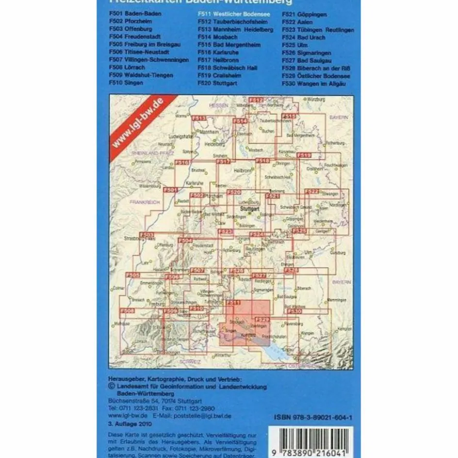 Fahrradkarten|Wanderkarten Und Winterkarten^WESTLICHER BODENSEE. FREIZEITKARTE 1 : 5 - Wanderkarte