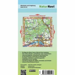 Wanderkarten Und Winterkarten|Wanderkarten Und Winterkarten^WIESBADEN UND UMGEBUNG 1:25.000 - Wanderkarte