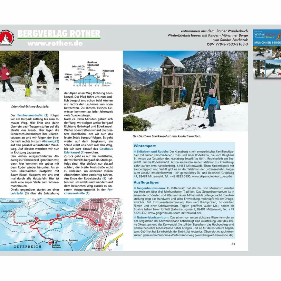 Wintersportführer^WINTER-ERLEBNISTOUREN MIT KINDERN