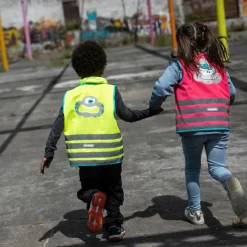 Best REFLEX-KINDERWESTE CRAZY MONSTER Unisex - Weste Damen/Kinder Reflektierendes Zubehör|Fahrradausrüstung Für Kinder