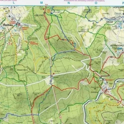 Fahrradkarten|Winterkarten^ZENTRALERZGEBIRGE, WESTTEIL 1 : 35 000. - Winterwanderkarte