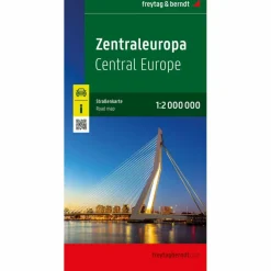 Straßenkarten|Straßenkarten^ZENTRALEUROPA, STRAßENKARTE 1:2.000.000, FREYTAG & BERNDT - Straßenkarte