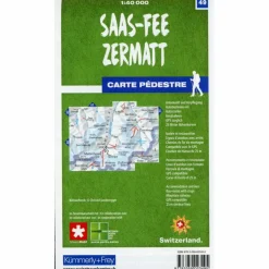 Wanderkarten Und Winterkarten|Wanderkarten Und Winterkarten^ZERMATT - SAAS-FEE 49 WANDERKARTE 1:40 000 MATT LAMINIERT - Wanderkarte