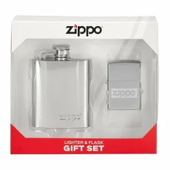 Zippo Feuerzeuge Und Feuerstahl|Feuerzeuge Und Feuerstahl^LIGHTER & FLASK GIFT SET