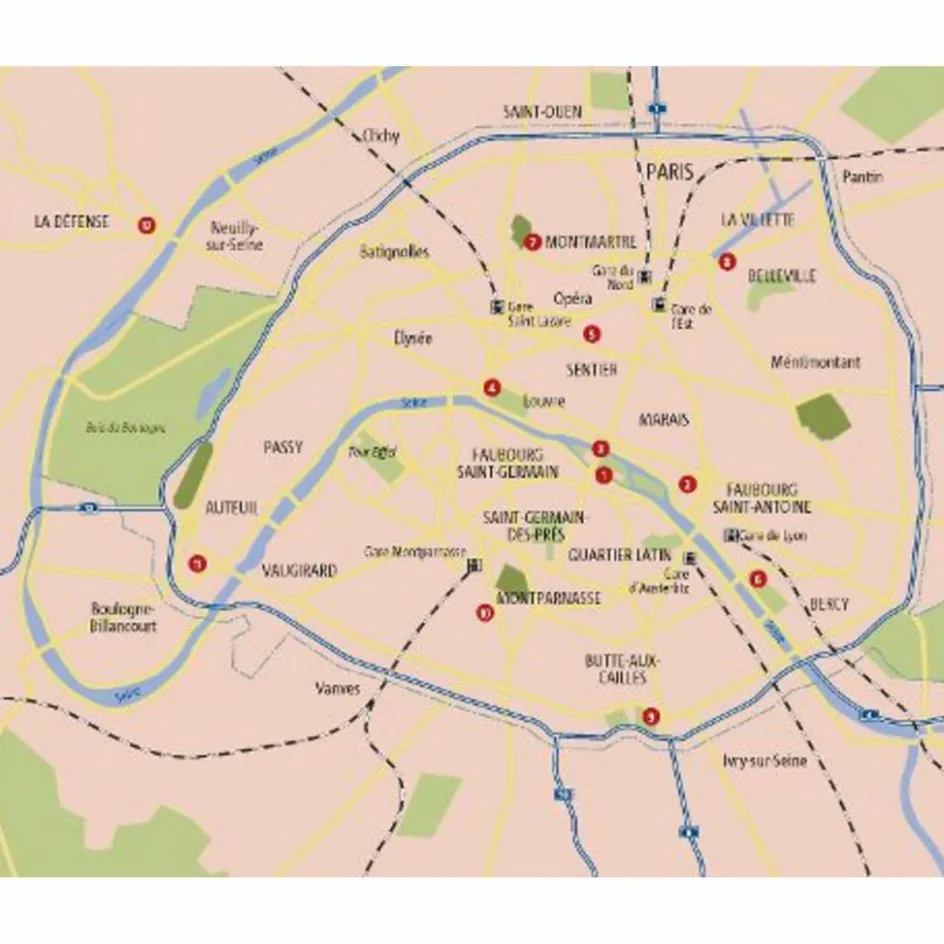 Reiseführer Westeuropa^ZU FUß DURCH PARIS - Reiseführer