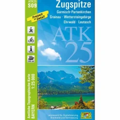 Sale ZUGSPITZE 1:25 000 - Wanderkarte Fahrradkarten|Wanderkarten Und Winterkarten